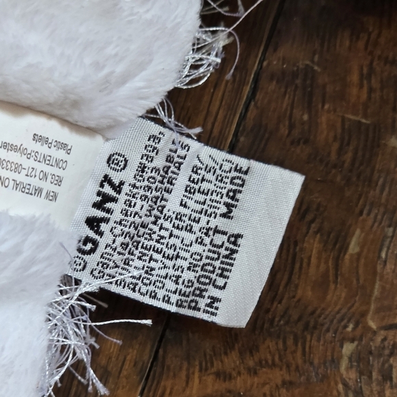 Ganz Webkinz Retired 11" White Seal Plush Stuffed Animal Small Lil Kinz - Picture 9 of 13